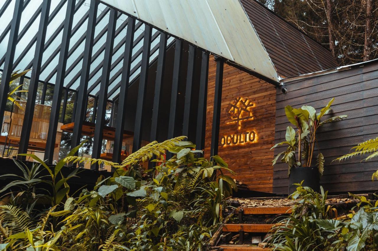 Oculto Refugio De Bosque Hotel Envigado Exterior foto